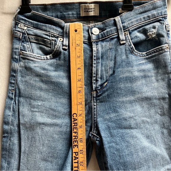 Citizens of Humanity rocket ankle Blue Women's Skinny Jeans Sz 26 - Picture 9 of 13